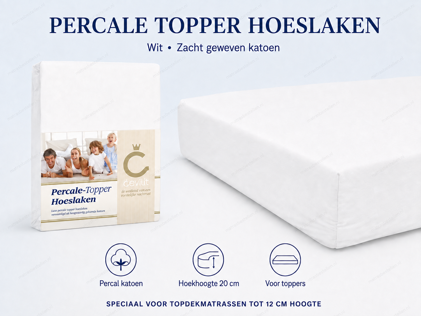 wit toppers percal